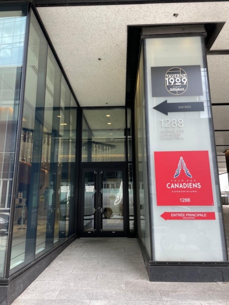 Condo au 27e étage 1 CAC à vendre dans TDC1 Centre-ville de Montréal 