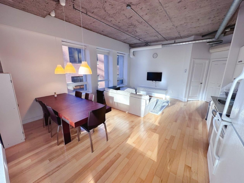 Condo for rent downtown montreal lofts alexandre