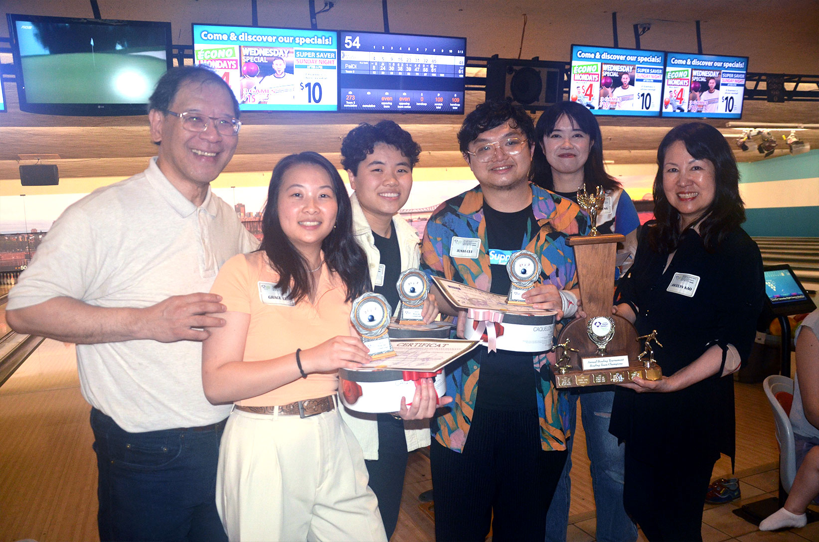 Diamond Diamond Real Estate Bowling tournament