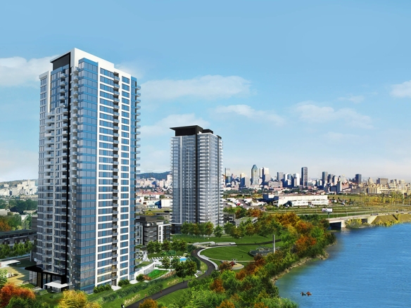 Evolo in Nuns Island Nuns’ Island— BIG SALES EVENT DREW EVERYONE’S ATTENTION – “Waterfront living at its finest”.